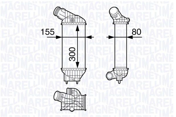 MAGNETI MARELLI Интеркулер 351319202880